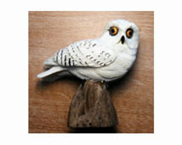 SONGBIRD ESSENTIALS - Snowy Owl Table Piece Statuary Figurine SEFWC135 645194771024