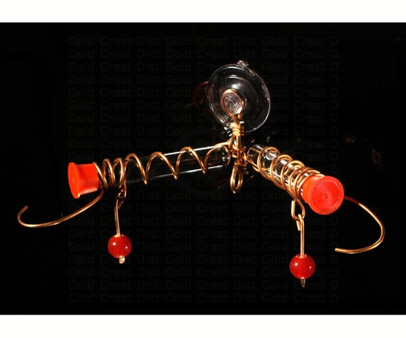 SONGBIRD ESSENTIALS - Window Wonder Two Tube Hummingbird Feeder (SEHHWWH2) 645194001350