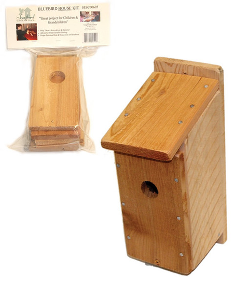 SONGBIRD ESSENTIALS - Bluebird House Craft Kit (SESC00605) 645194605008