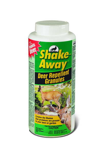 SHAKE-AWAY - Deer Repellent Powder Granules with Shaker Applicator - 28.5 oz (SHAKE2851118) 714183285115