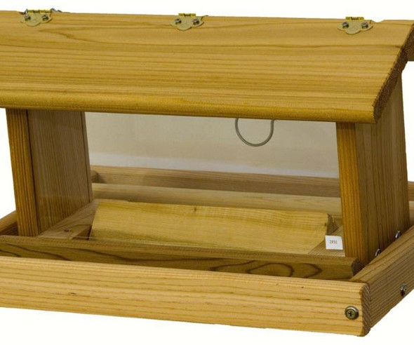 STOVALL - Wooden Standard Hanging Hopper Feeder SP2FH 894259002058