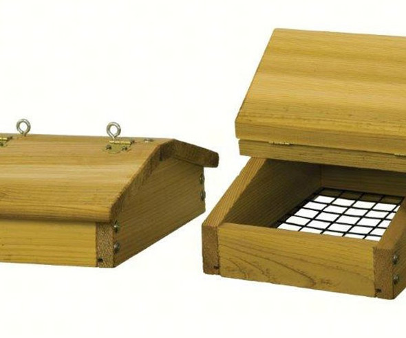 STOVALL - Large Upside - down Suet Cake Bird Feeder SP3SW 894259002324