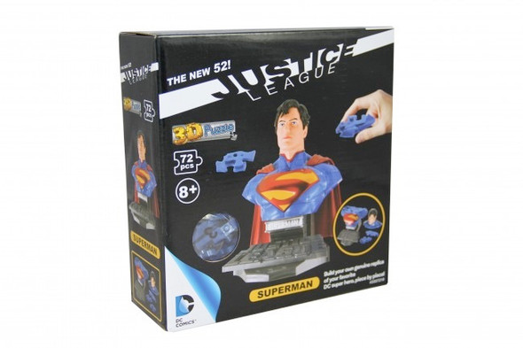 SMALL WORLD TOYS - 3D Puzzle - Justice League SUPERMAN (3357210) 090543572102