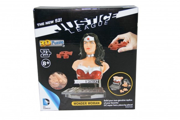 SMALL WORLD TOYS - 3D Puzzle - Justice League WONDER WOMAN (3357220) 090543572201