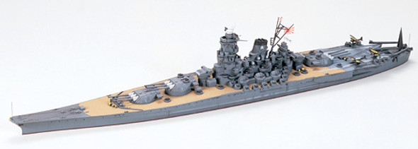 TAMIYA - Japanese Yamato Battleship Plastic Model Kit (31113) 4950344311132