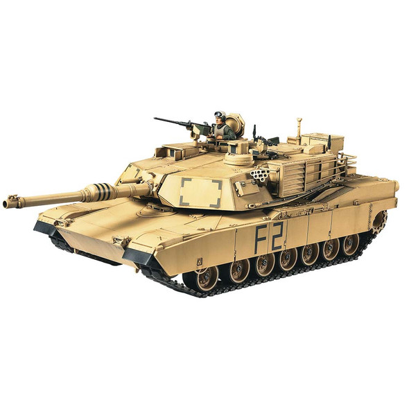 TAMIYA - 1/48 M1A2 Abrams Plastic Model Tank Kit (32592) 4950344325924