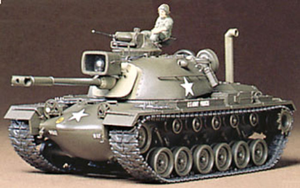 TAMIYA - US M48A3 Patton Tank 1/35 Scale Plastic Model Kit (35120) 4950344987887