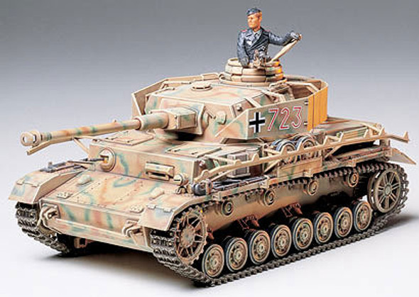 TAMIYA - German Panzer IV Type J 1/35 Scale Plastic Model Kit (35181) 4950344351817