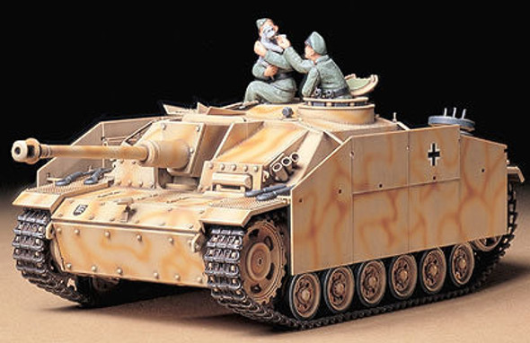TAMIYA - Sturmgeschutz III Ausf G Early 1/35 Scale Plastic Model Kit (35197) 4950344351978