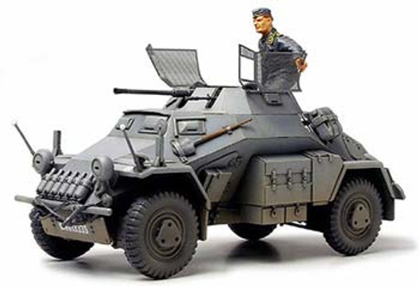 TAMIYA - German Armored Car SdKfz 222 1/35 Scale Plastic Model Kit (35270) 4950344352708