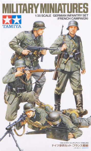TAMIYA - 1/35 German Infantry Set French Campaign (35293) 4950344352937