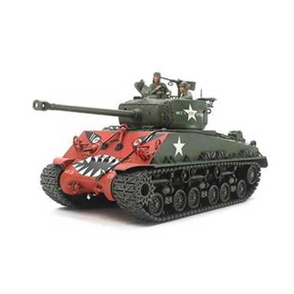 TAMIYA - 1/35 US Tank M4A3E8 Korean War Plastic Model Tank Kit (35359) 4950344353590
