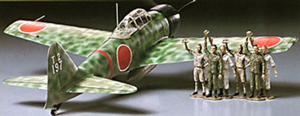 TAMIYA - 1/48 A6M3 Type 32 Zero Fighter - Plastic Model Airplane Kit (61025) 4950344987450