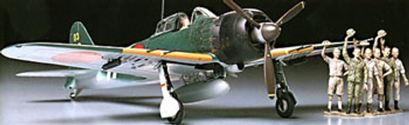 TAMIYA - 1/48 A6M5C Type 52 Zero Fighter - Plastic Model Airplane Kit (61027) 4950344987467