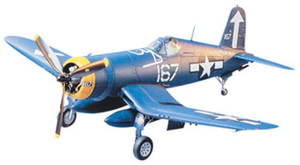 TAMIYA - 1/48 Vought F4U1D Corsair - Plastic Model Airplane Kit (61061) 4950344610617