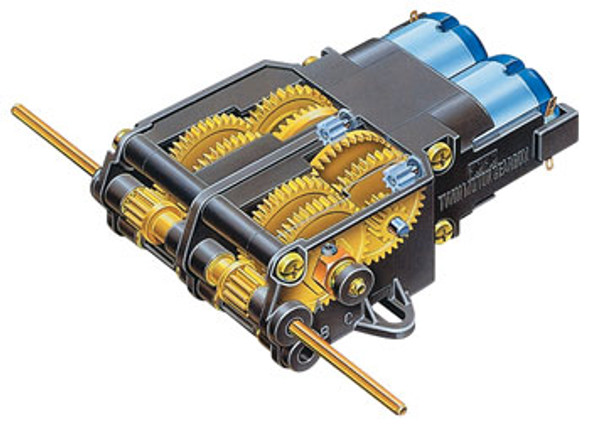 TAMIYA - Robotics Twin Motor Gearbox Assembly Set Kit (70097) 4950344700974