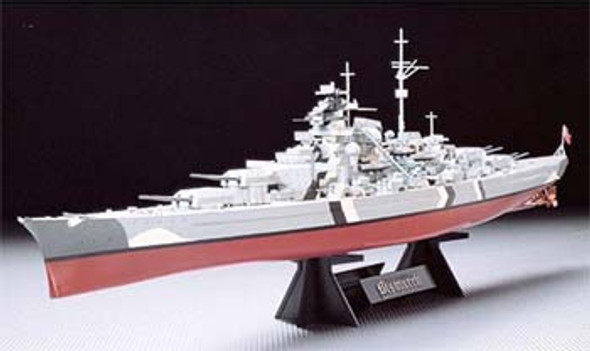 TAMIYA - Bismarck Battleship Ship Plastic Model Kit (78013) 4950344780136