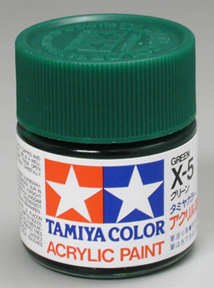 TAMIYA Acrylic X5 Gloss,Green 23ml (81005) 49375954