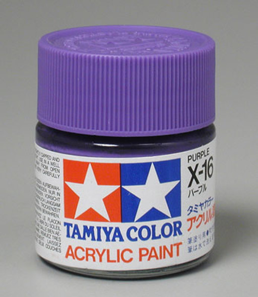 TAMIYA Acrylic X16 Gloss,Purple 23ml (81016) 49376067