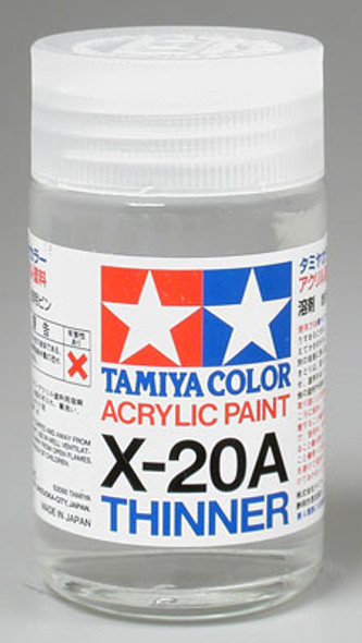 TAMIYA Acrylic/Polycarbonate Thinner X20A 46Ml (81030) 4950344996629