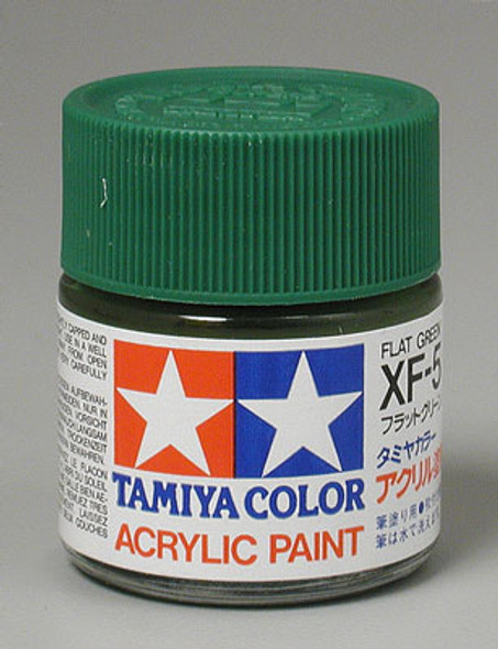 TAMIYA Acrylic XF5 Flat, Green 23ml (81305) 49376258