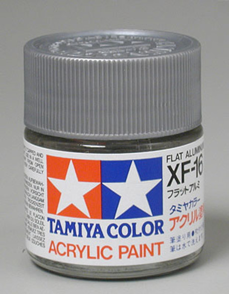 TAMIYA Acrylic XF16 Flat, Aluminum 23ml (81316) 49376364