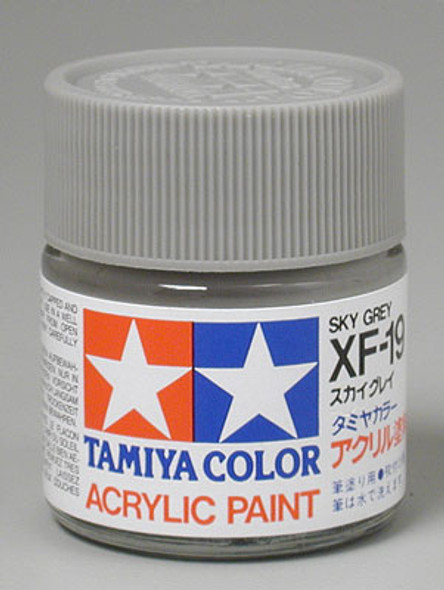 TAMIYA Acrylic XF19 Flat, Sky Grey 23ml (81319) 49376395