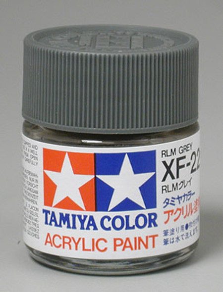 TAMIYA Acrylic XF22 Flat, Alum Gray 23ml (81322) 49376425