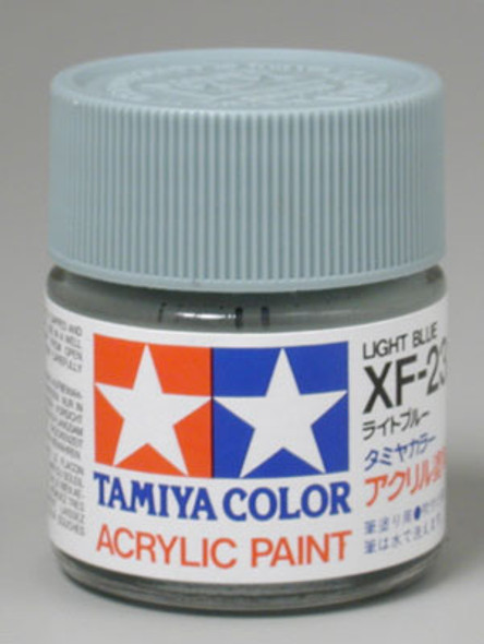 TAMIYA Acrylic XF23 Flat, Light Blue 23ml (81323) 49376432