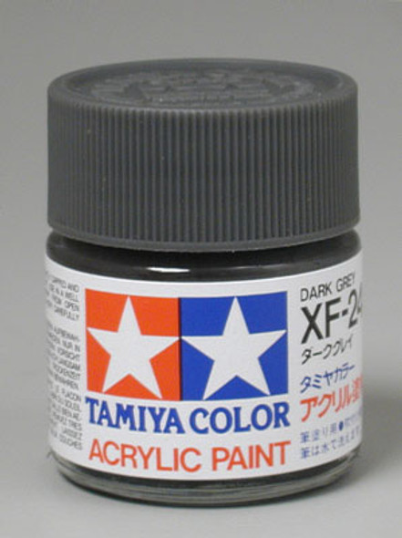 TAMIYA Acrylic XF24, Flat Dark Gray 23ml (81324) 49376449