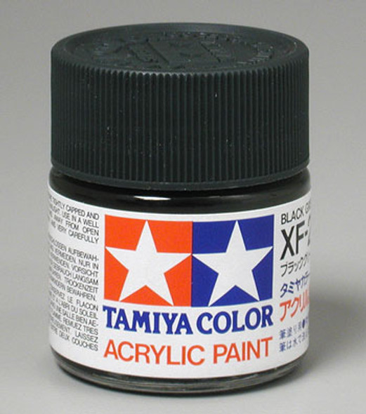 TAMIYA Acrylic XF27 Flat, Black Green 23ml (81327) 49376470