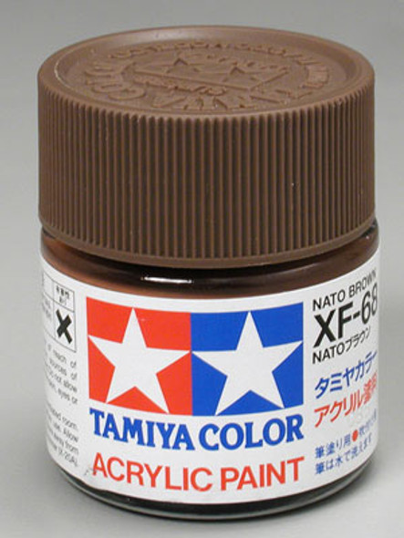 TAMIYA Acrylic XF68, NATO Brown 23ml (81368) 49376685