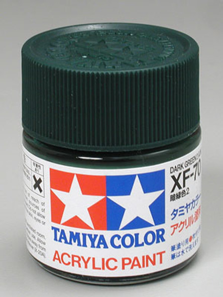 TAMIYA Acrylic XF70 Dark Green 23ml (81370) 49376951