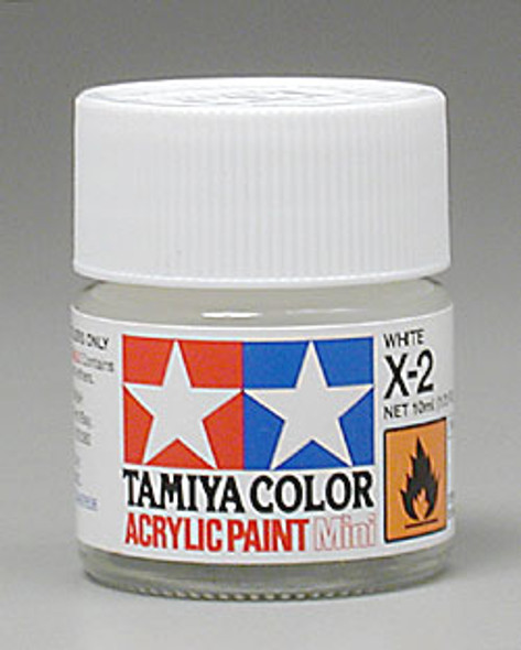 TAMIYA Acrylic Mini X2, White 10ml (81502) 45032714