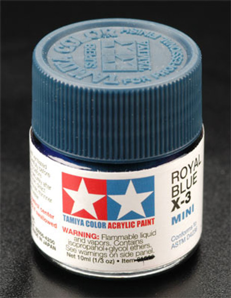 TAMIYA Acrylic Mini X3, Royal Blue 10ml (81503) 45032721