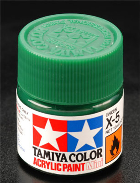 TAMIYA Acrylic Mini X5, Green 10ml (81505) 45032745