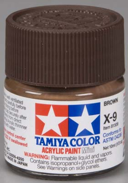 TAMIYA Acrylic Mini X9, Brown 10ml (81509) 45032783