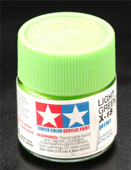 TAMIYA Acrylic Mini X15, Light Green 10ml (81515) 45032844