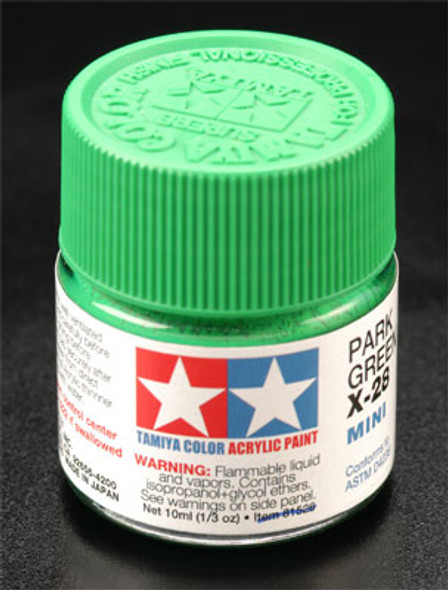 TAMIYA Acrylic Mini X28, Park Green 10ml (81528) 45035470