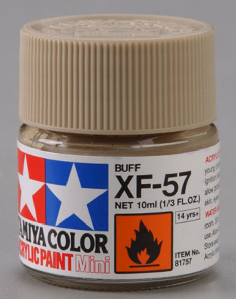 TAMIYA Acrylic Mini XF57, Buff 10ml (81757) 45035838