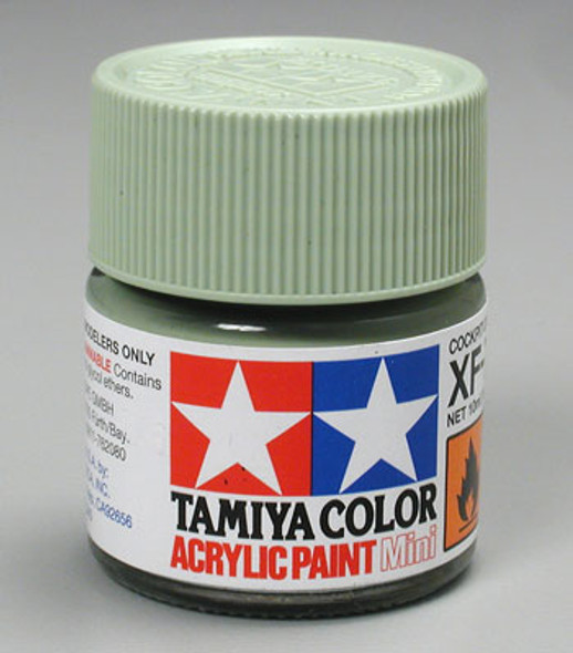 TAMIYA Acrylic Mini XF71,Flat Cockpit Green 10ml (81771) 45035975