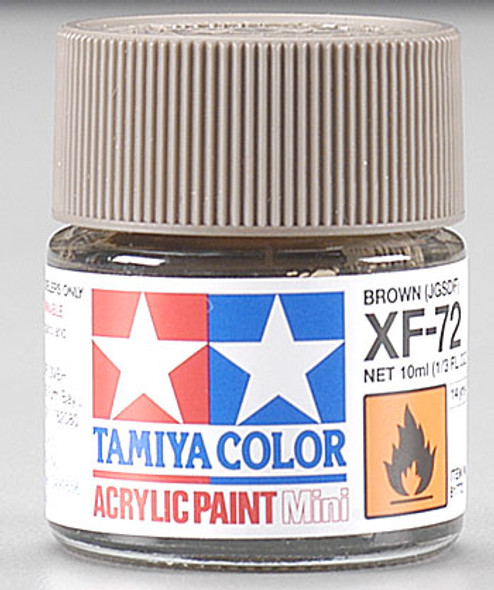 TAMIYA Acrylic Mini XF72, Brown 10 ml. (81772) 45035982