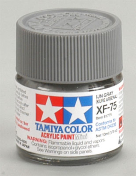 TAMIYA Acrylic Mini XF75 IJN Gray 10ml (81775) 4950344817757