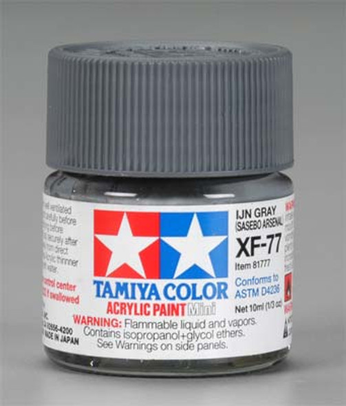 TAMIYA Acrylic Mini XF77, IJN Gray 10ml (81777) 4950344817771