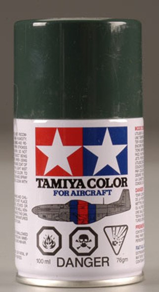 TAMIYA Aircraft Spray AS-1 Dark Green 100ml (86501) 4950344865017