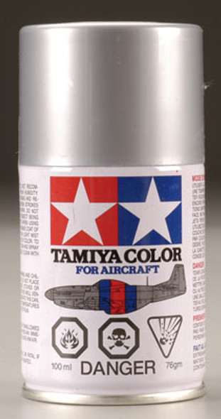 TAMIYA Aircraft Spray AS-12 Bare Metal Silver 100ml (86512) 4950344865123