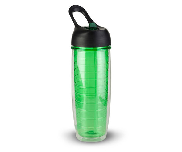 ZEE'S CREATIONS - Thirzt 2 Go 20Oz Tritan Double-Walled Insulated Bottle - Green (TG2002) 817441012611