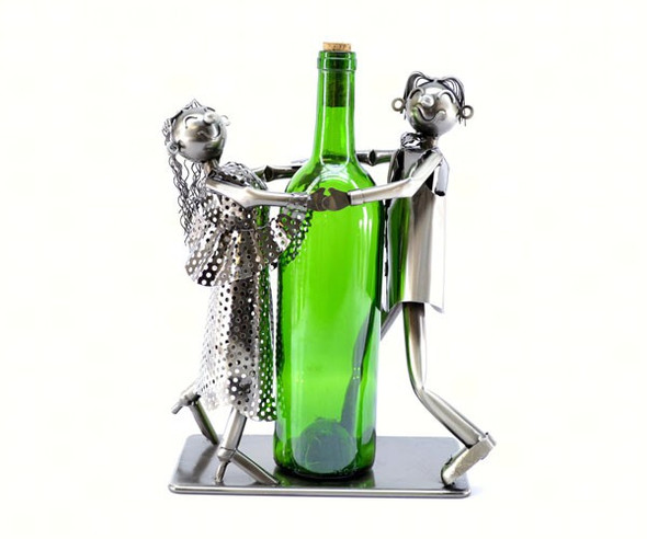 THREE STAR Brand - Tango Dancers Wine Bottle Holder THREEZB930 645194789302