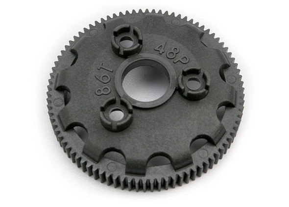 OakridgeStores.com | TRAXXAS RC Spur gear, 86-tooth (48-pitch) (for models with Torque-Control slipper clutch) (TRA-4686) 020334468604