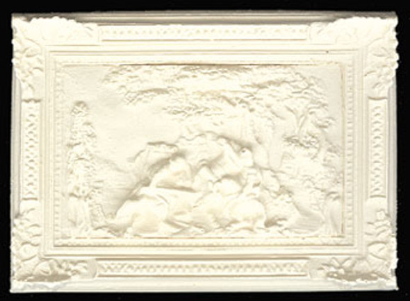 UNIQUE MINIATURES - 1 Inch Scale Dollhouse Miniature - Replica Ornate Ceiling Carving (UMC17)